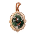 handcrafted mini moss wall art detail