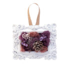 handcrafted mini moss wall art detail