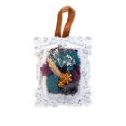 handcrafted mini moss wall art detail