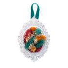 handcrafted mini moss wall art detail