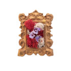 handcrafted mini moss wall art