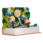 Hidden Grove Book Box Custom handcrafted Moss Wall Art