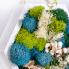 Tidal Canopy custom handcrafted moss wall art