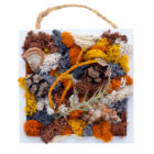 Autumn Tides custom handcrafted moss wall art