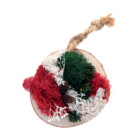 Evergreen Ember custom handcrafted moss wall art