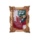 Scarlet Relic Mini handcrafted custom moss wall art